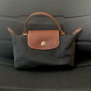 Longchamp Le Pliage mini pouch